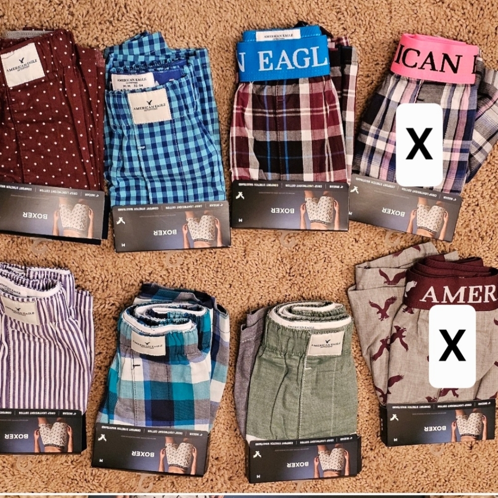 American Eagle Outfitters Men's Boxer Briefs - Assorted Prints